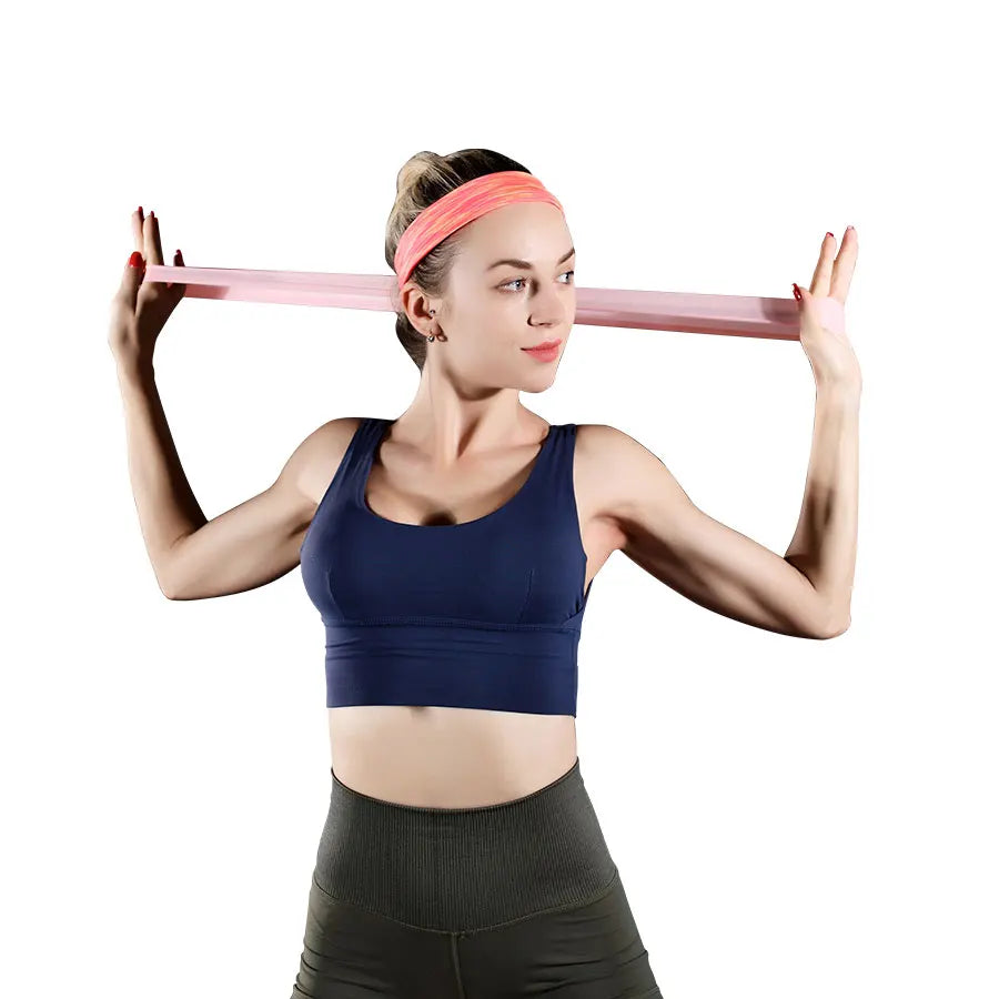 Elastic Fitness Bands  - 5 Different Levels Resistance Bands