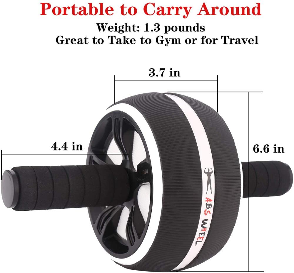 Big Abdominal Wheel Roller - Home Gym Fitness Equipment