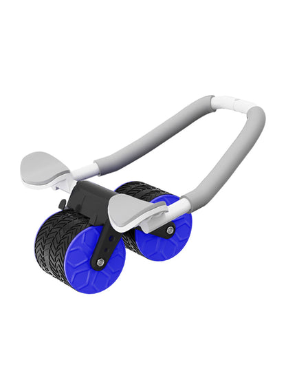 Ab Roller Wheel Automatic Rebound With Elbow Support - Home Exercise Equipment